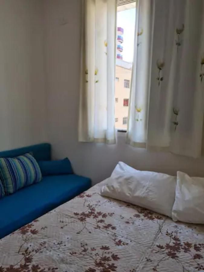 Kitnet Praia Grande Ocian 50 M Da Praia Exteriör bild