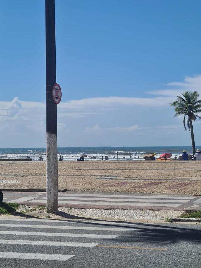Kitnet Praia Grande Ocian 50 M Da Praia Exteriör bild